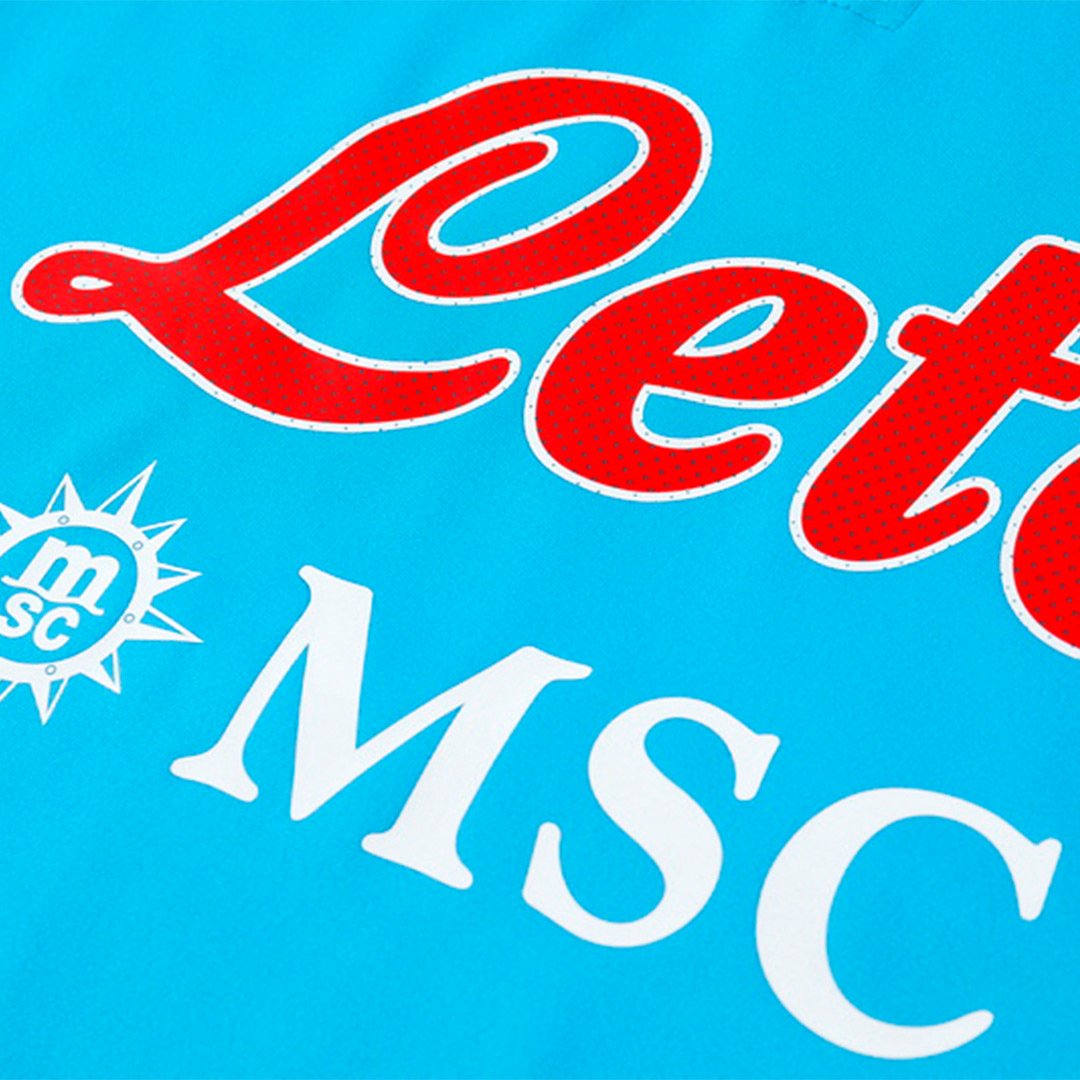 Napoli Zipper Sweatshirt Kit(Top+Pants) Blue 2023