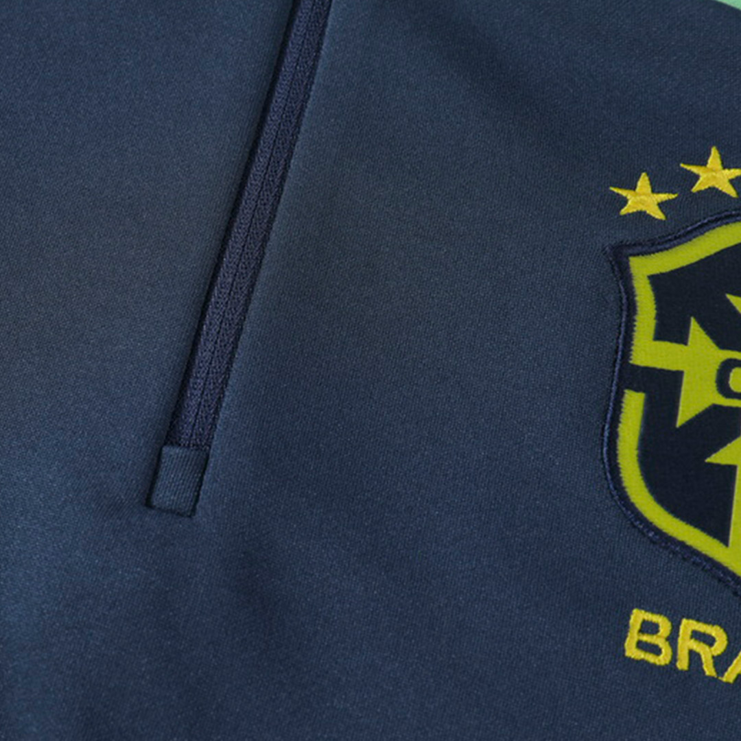 Brazil Zipper Sweatshirt Kit Top+Pants  2023
