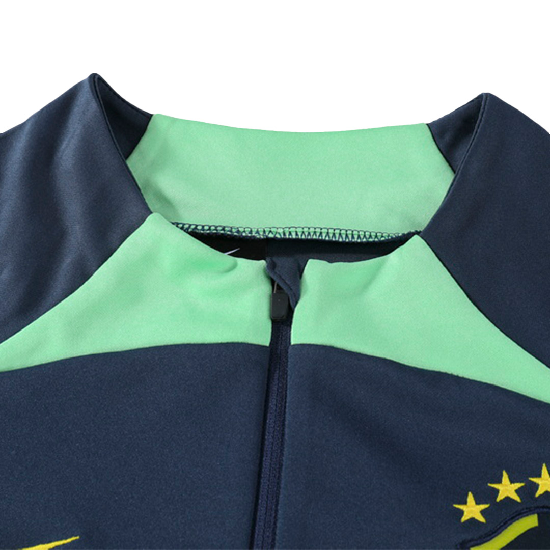 Brazil Zipper Sweatshirt Kit Top+Pants  2023