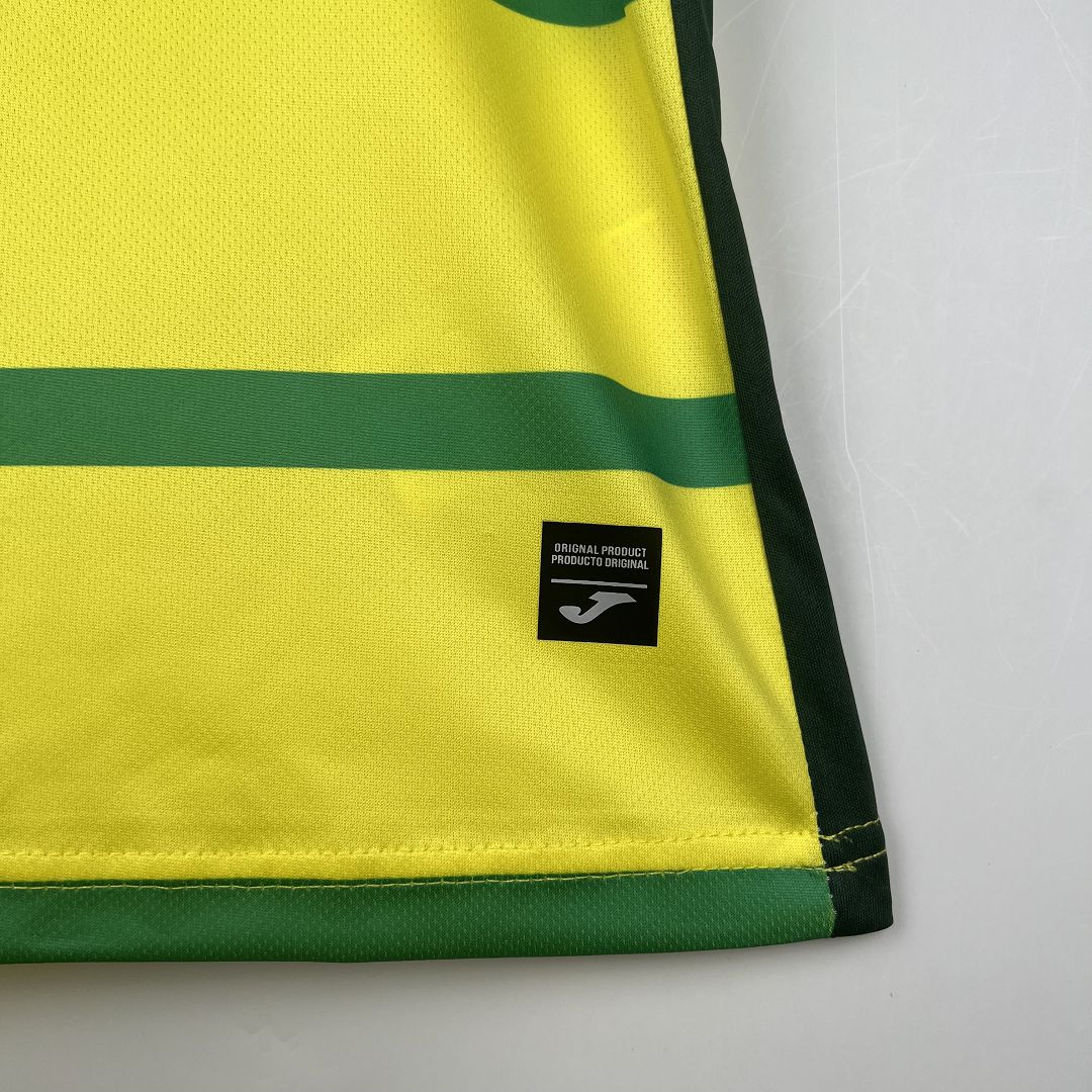 Norwich City Home Jersey 2023/24