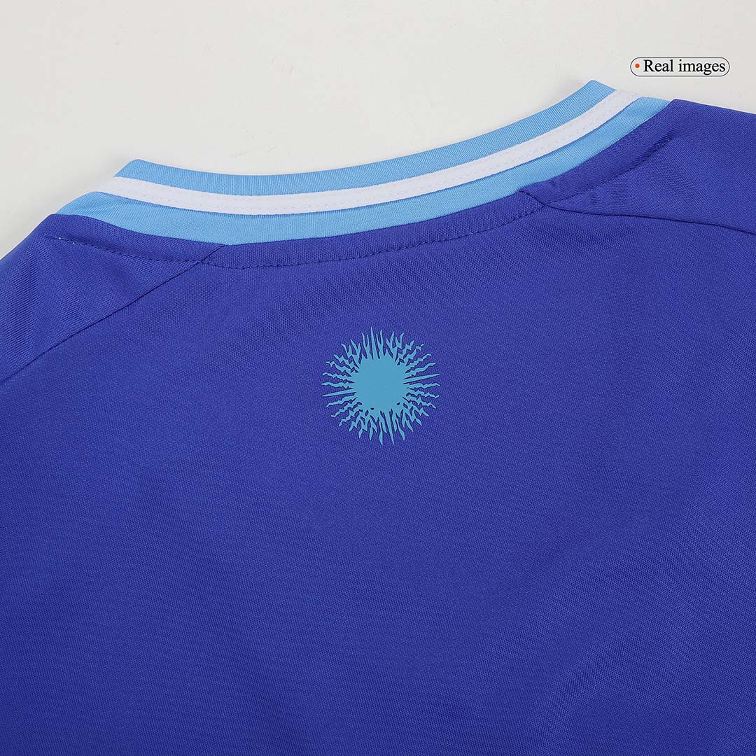 Argentina Away Jersey Messi #10 Di Maria #11 J.Álvarez #9 Copa America 2024