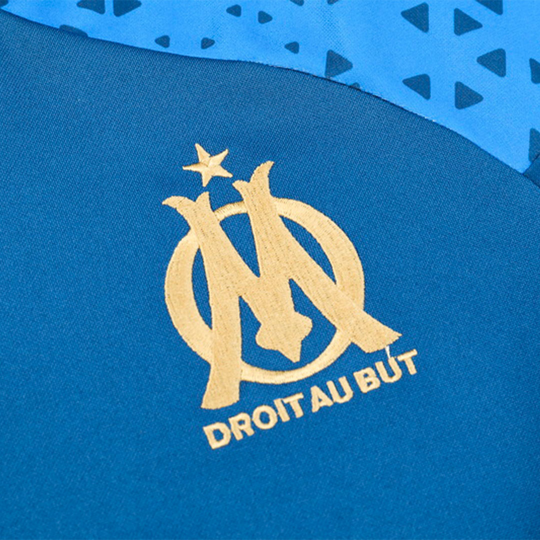 Kids Marseille Zipper Sweatshirt Kit(Top+Pants) Navy 2023/24