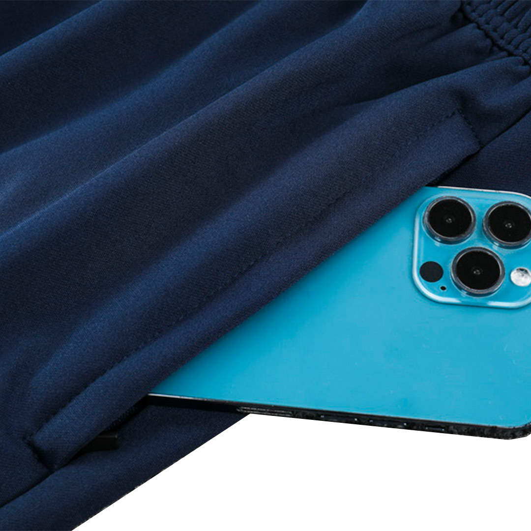 Napoli Zipper Sweatshirt Kit(Top+Pants) Blue 2023