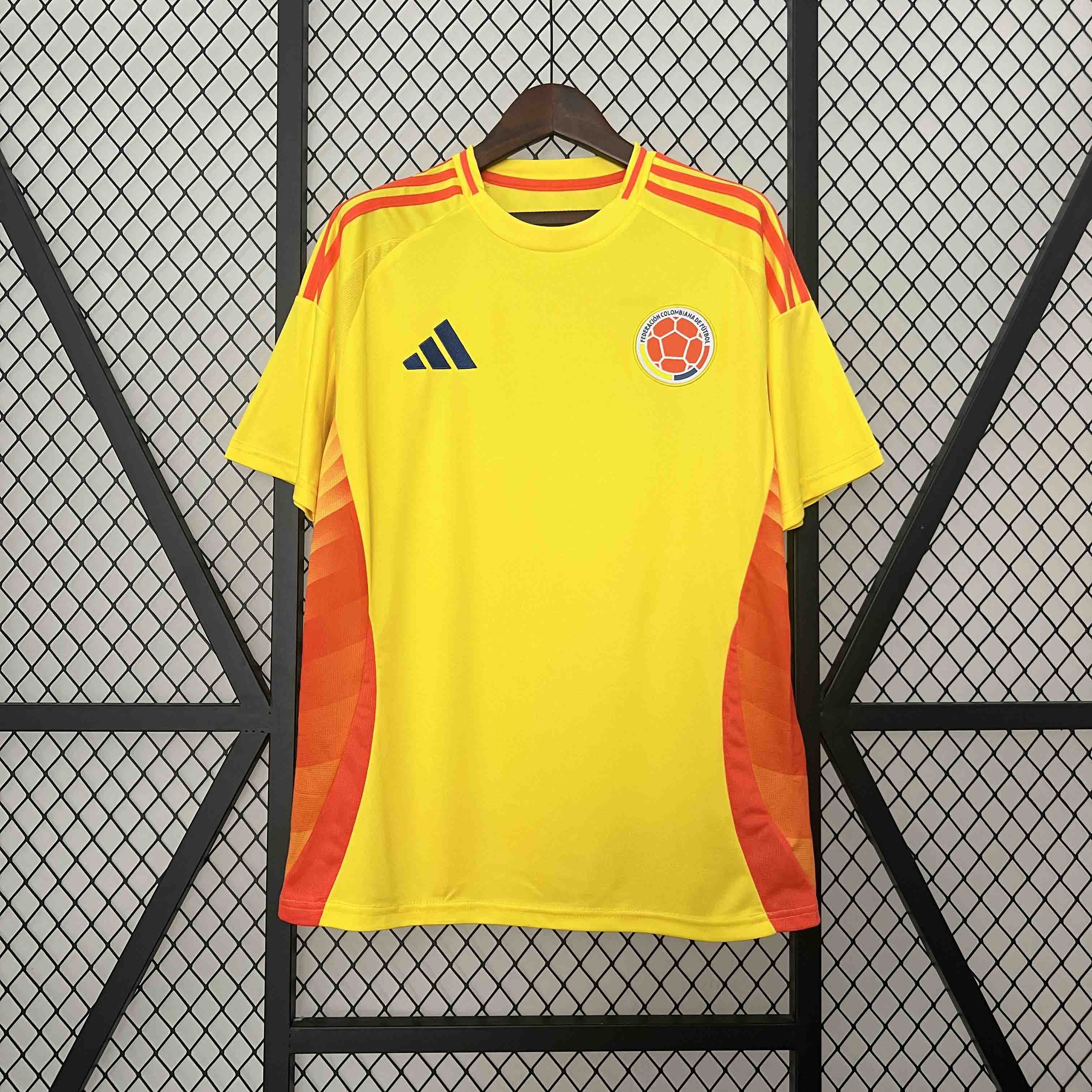 Colombia Home L.Díaz #7 James #10 Jersey Copa America 2024