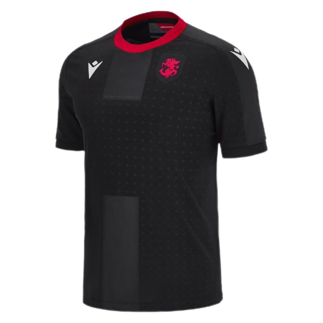 Georgia Away Jersey Euro 2024 KVARATSKHELIA #7 Soccer Apparel