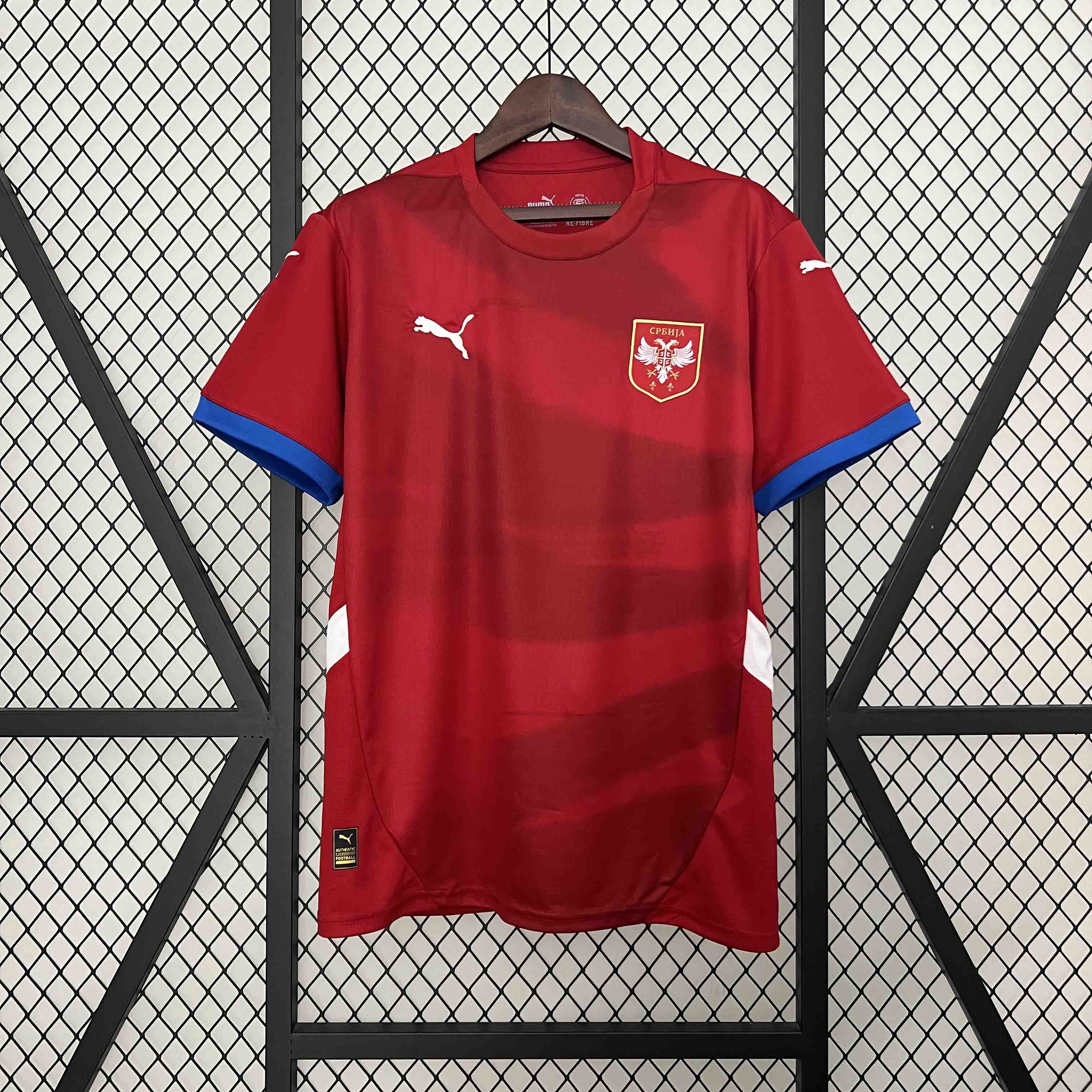 Serbia Home Jersey Euro 2024