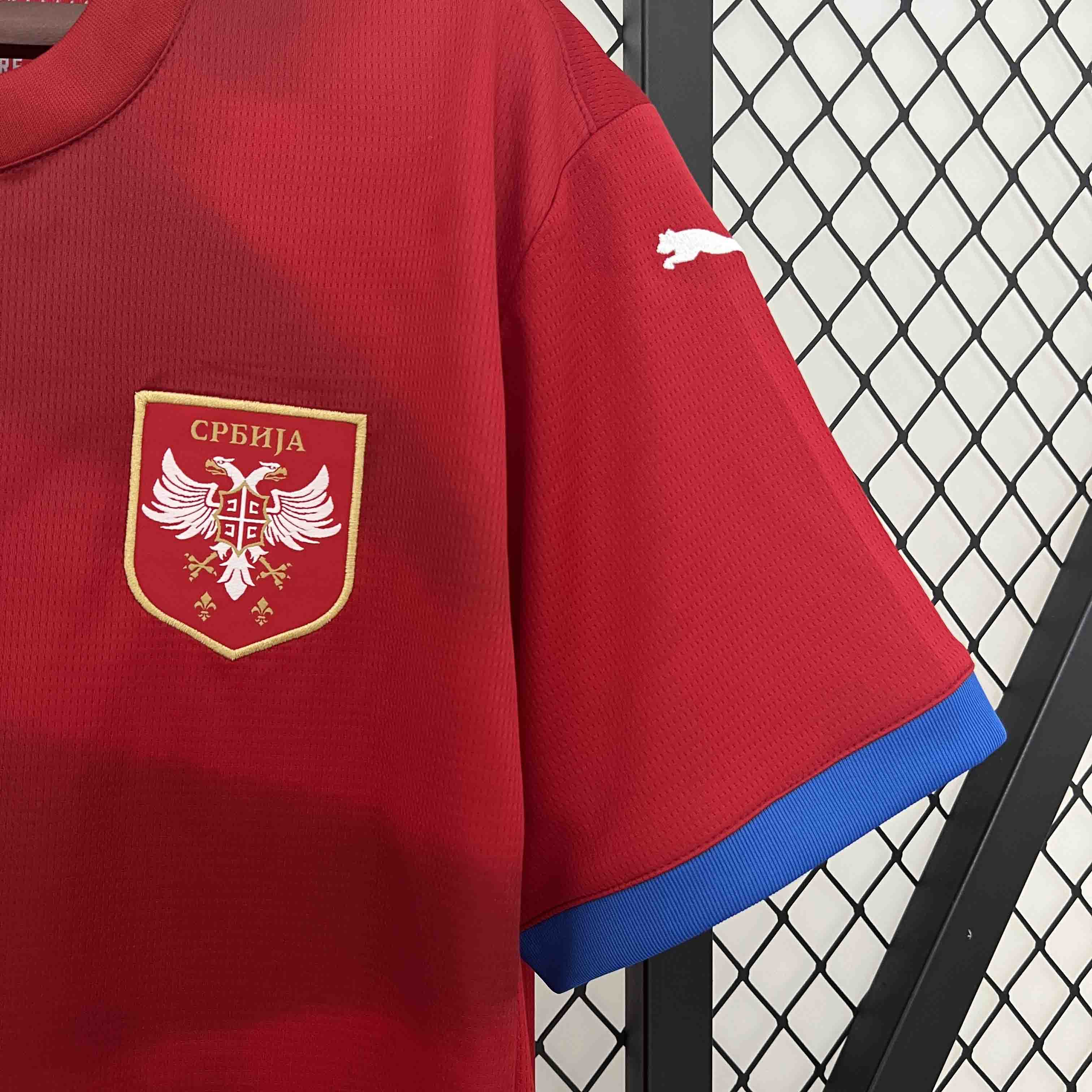 Serbia Home Jersey Euro 2024