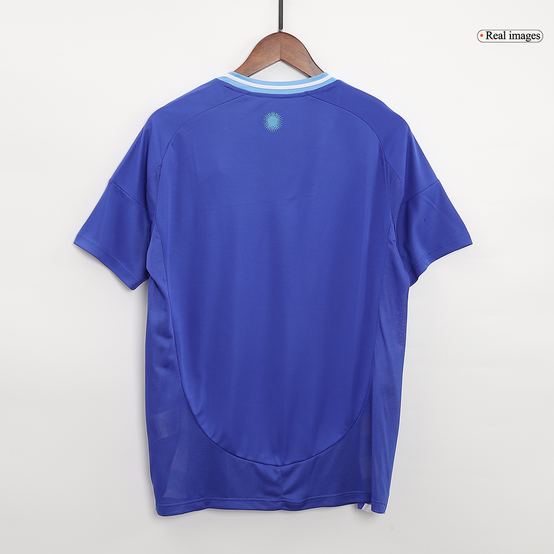 Argentina Away Jersey Messi #10 Di Maria #11 J.Álvarez #9 Copa America 2024