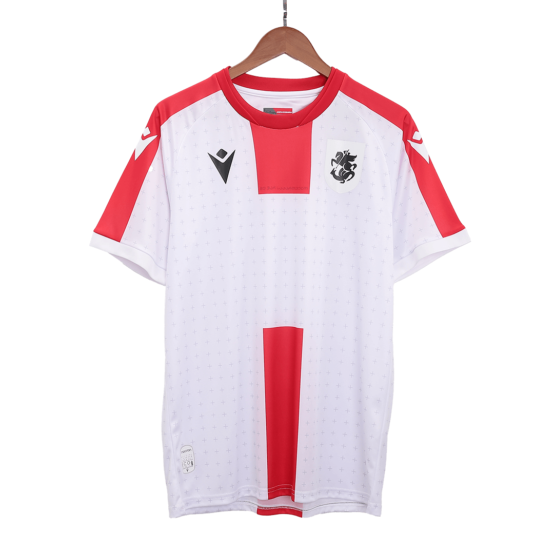 Georgia Home Jersey Euro 2024 KVARATSKHELIA #7 Soccer Apparel