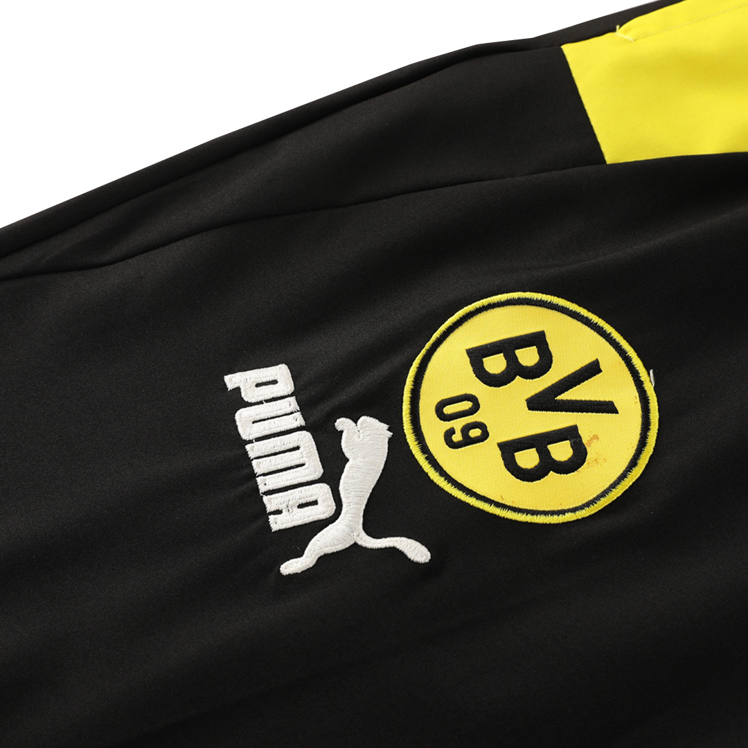 Borussia Dortmund Zipper Windbreaker Hoodie Kit (Jacket+Pants) 2023/24