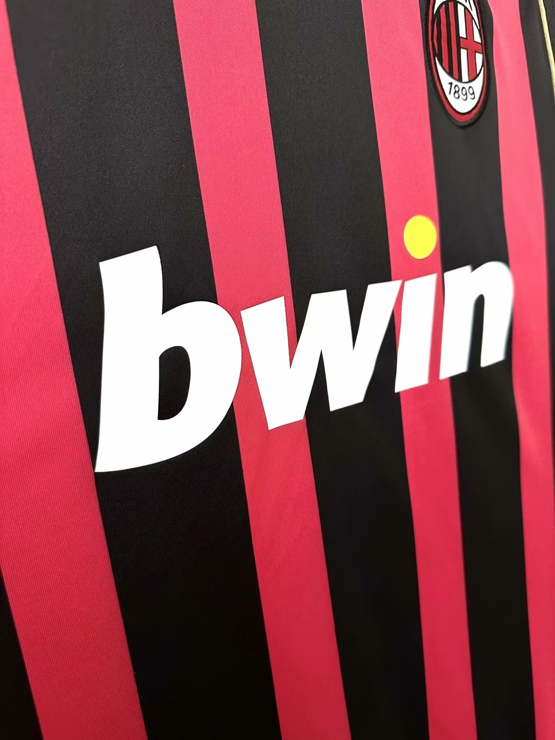 AC Milan Ronaldo #99 Maldini #3 Kakà #22 Retro Jersey Home Replica 2006/07