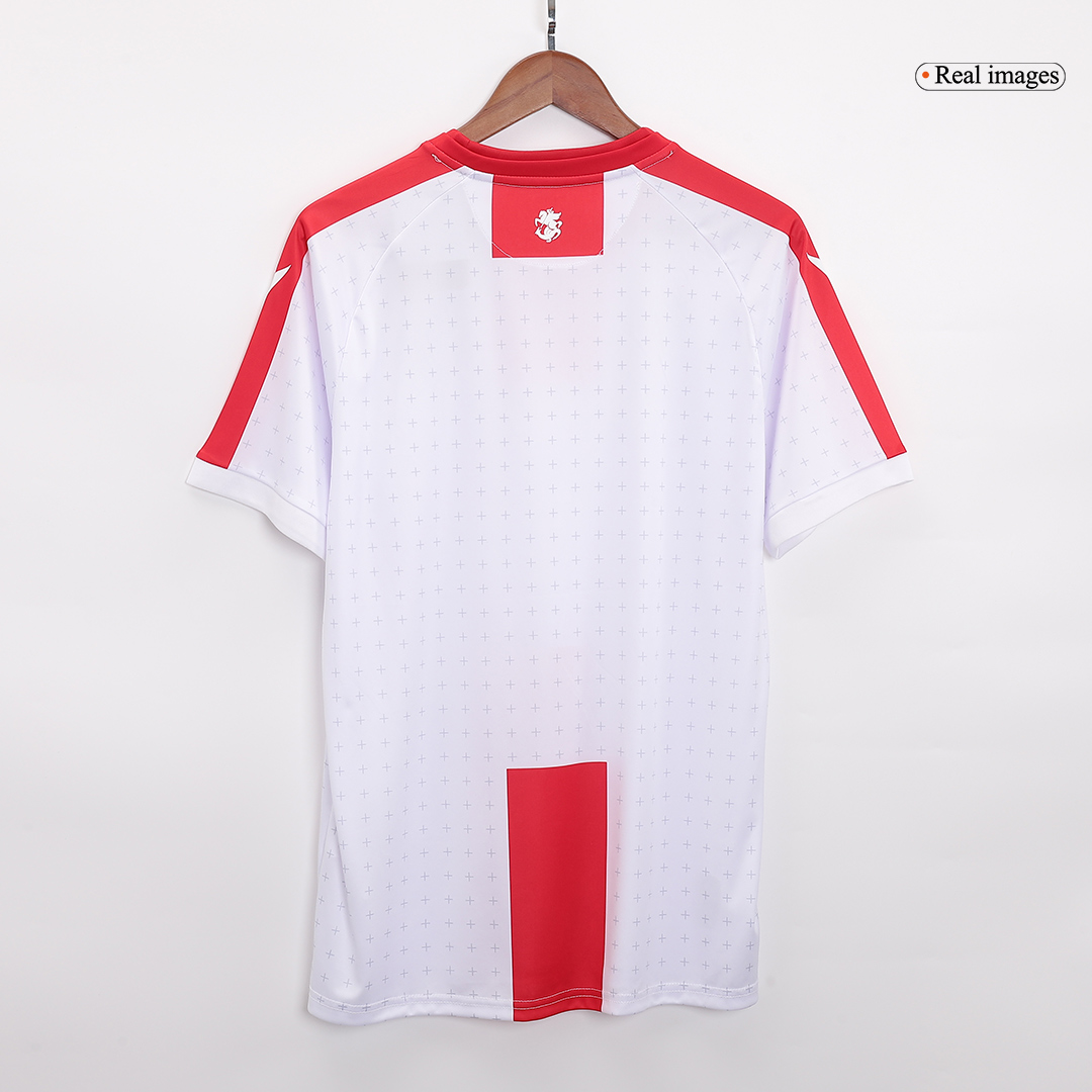 Georgia Home Jersey Euro 2024 KVARATSKHELIA #7 Soccer Apparel