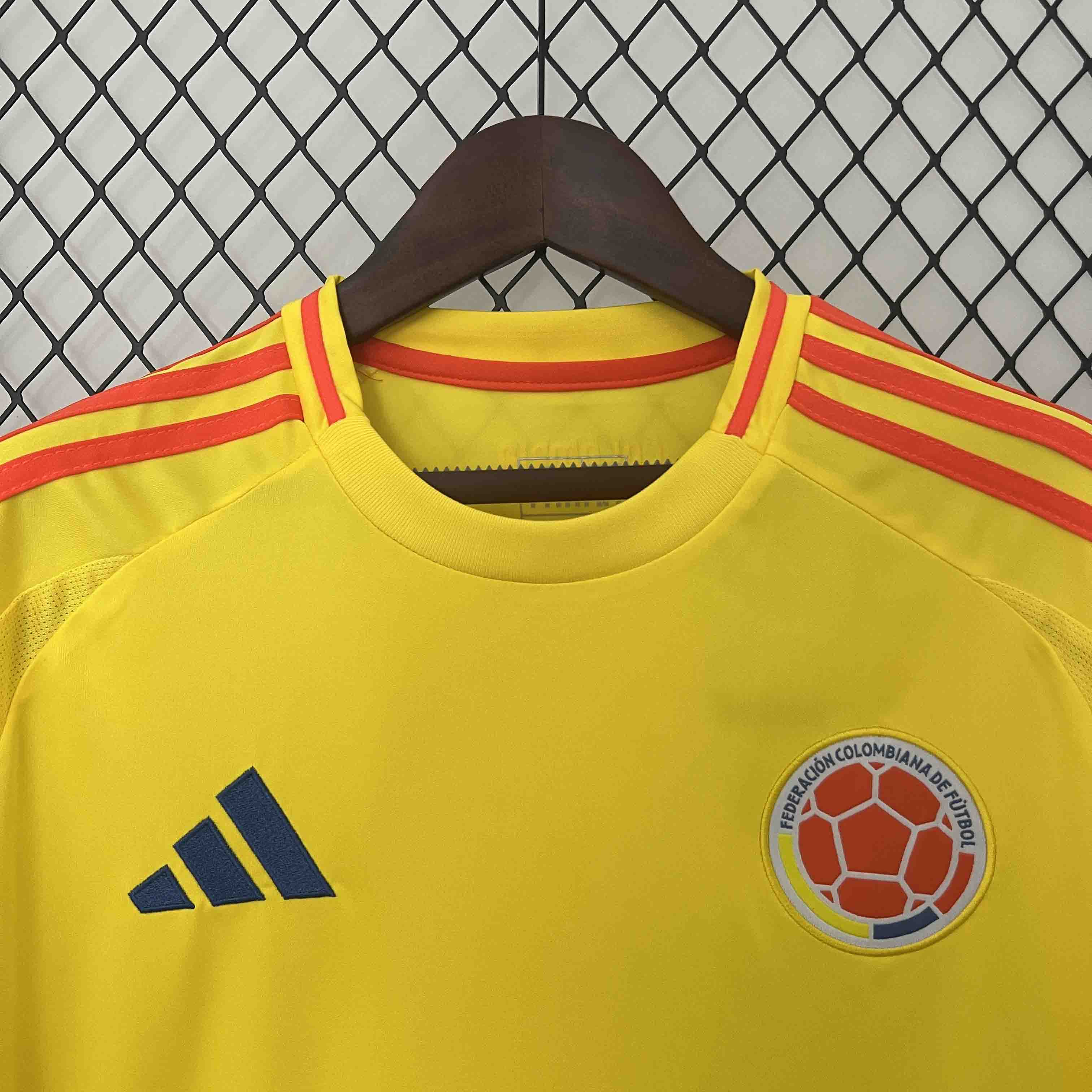 Colombia Home L.Díaz #7 James #10 Jersey Copa America 2024