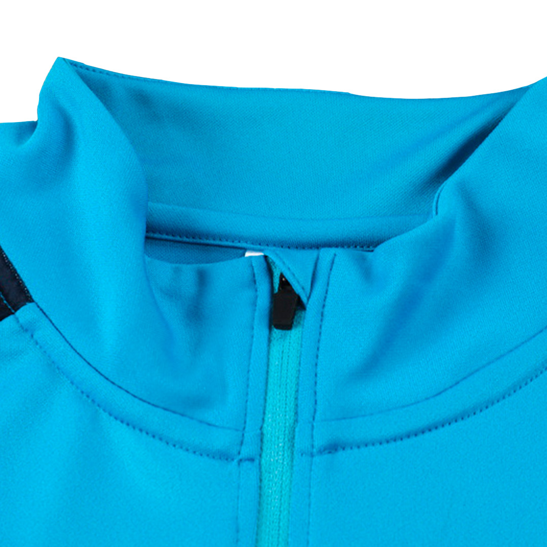 Napoli Zipper Sweatshirt Kit(Top+Pants) Blue 2023