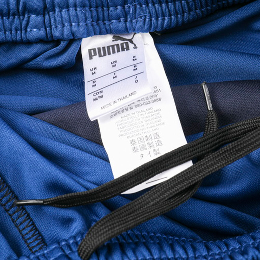 Kids Marseille Zipper Sweatshirt Kit(Top+Pants) Blue 2023/24