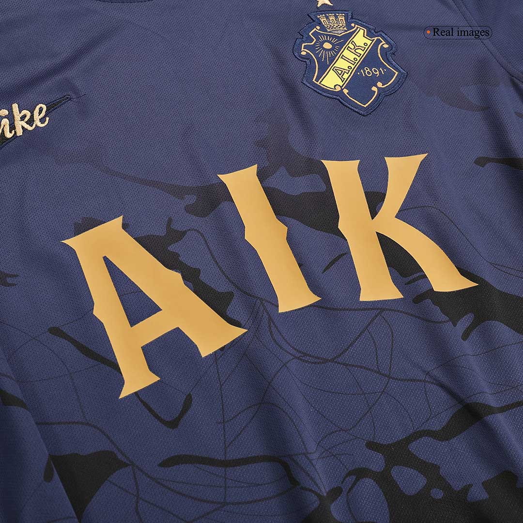 AIK Soccer Jersey Royal Edition 131-Years Replica 2022