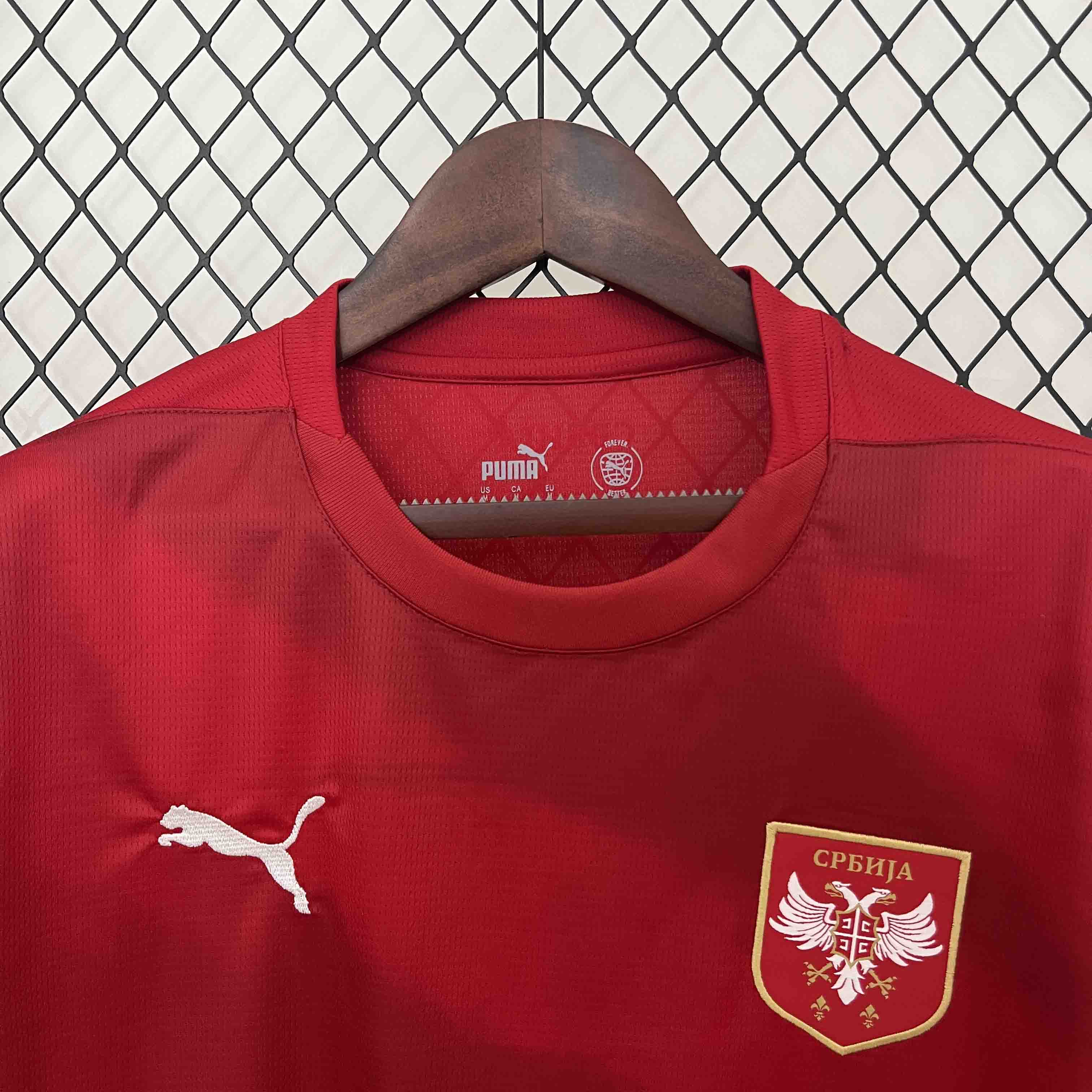 Serbia Home Jersey Euro 2024