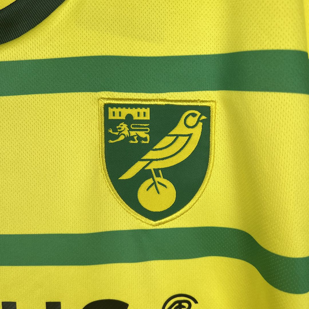 Norwich City Home Jersey 2023/24
