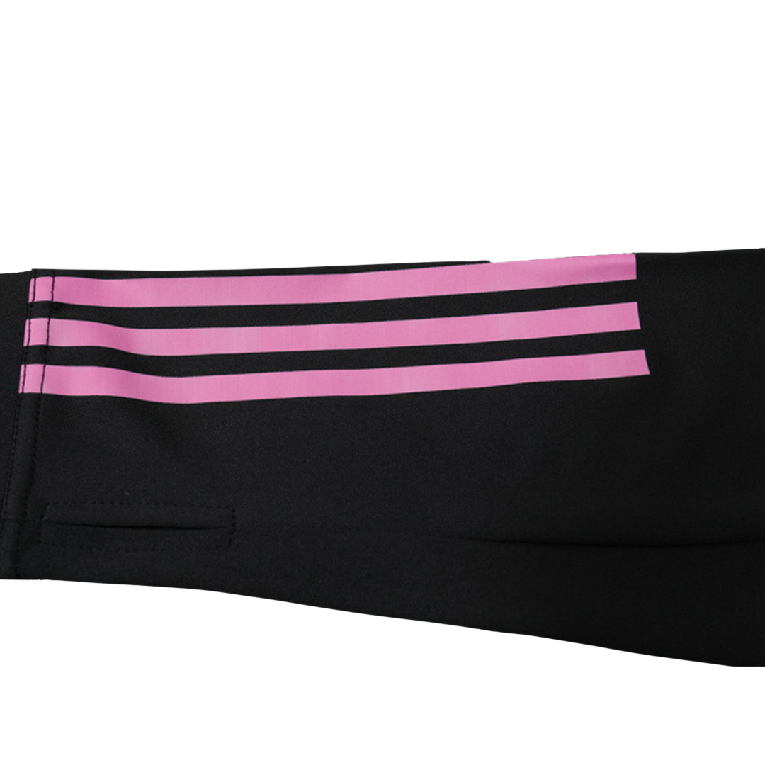 Kids Juventus Zipper Sweatshirt Kit(Top+Pants) White 2023/24