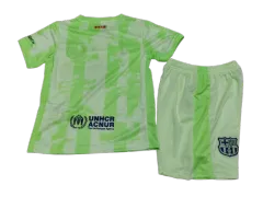 Kids Barcelona Third Kit(Jersey+Short) Without Spofity Text 2024/25