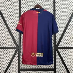 Barcelona Home Kits(Jersey+Shorts) 2024/25 - Spotify Logo Without Text