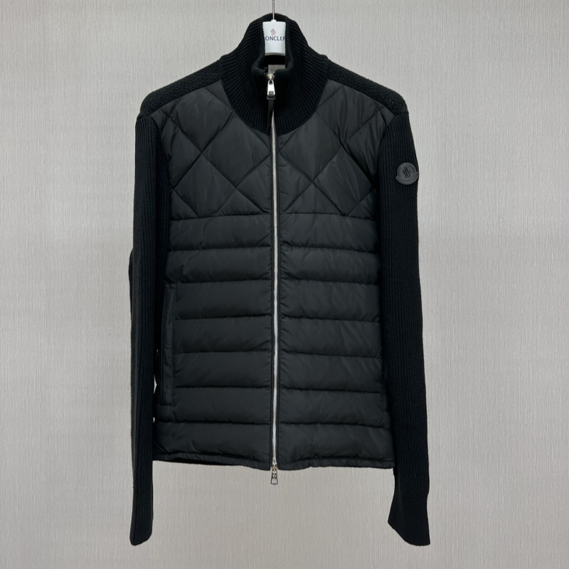 Men's Knitted Jacket Down splicing jacket