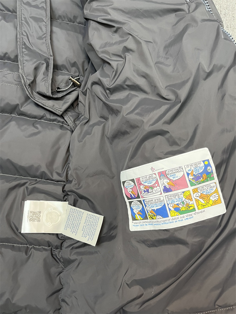 Winter jacket for men natural big fur 90% white duck down filler puffer coats