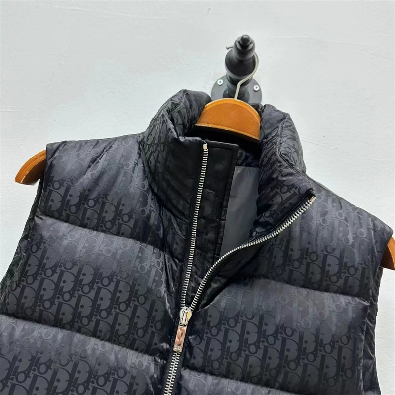 Winter down vest for men 90% white duck down filler