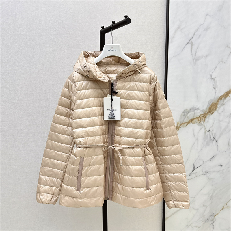 Winter jacket for women 90% white duck down filler Lightweight down jacket