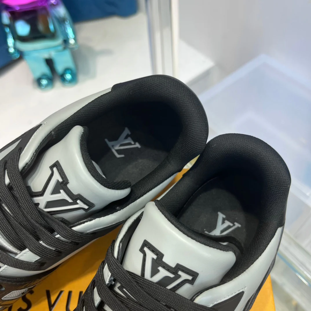 Green grey, Orange grey and Black grey Shoes