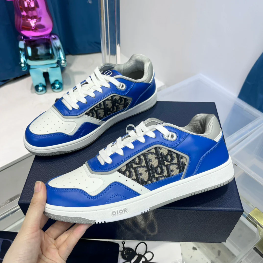 Blue white and red white Shoes