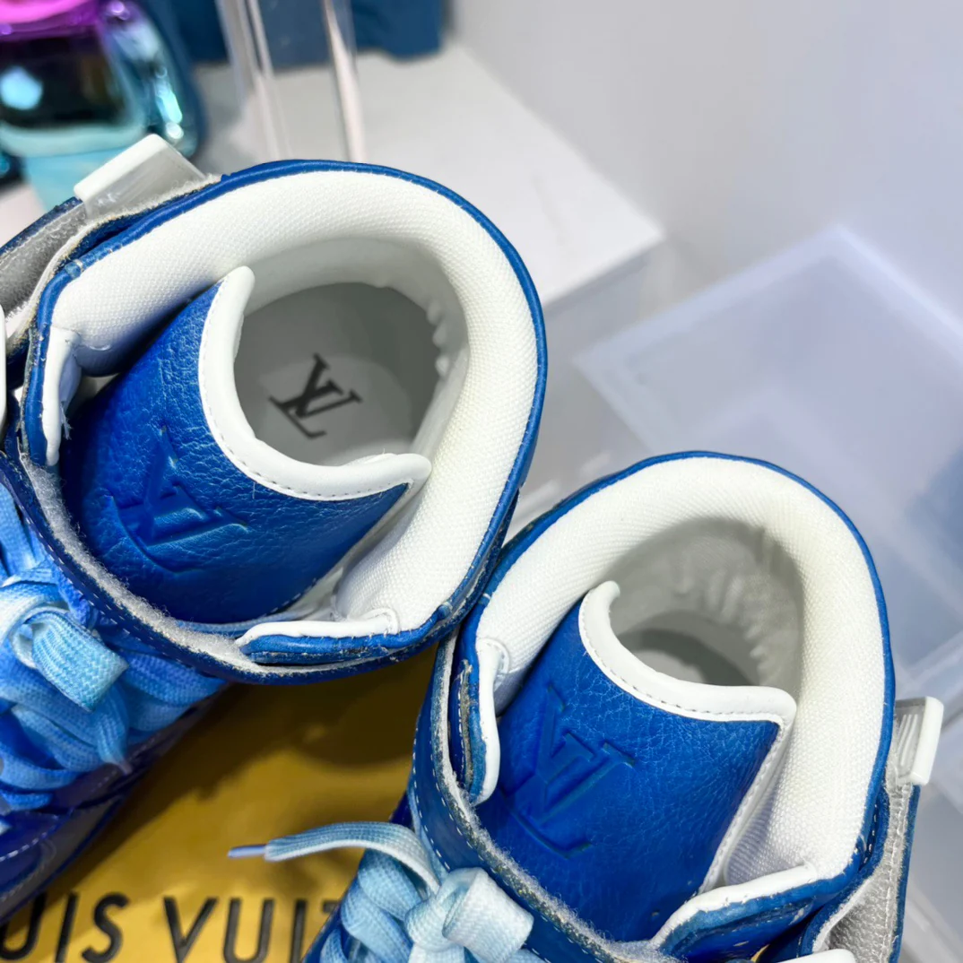 Green, Blue and Yellow Shoes