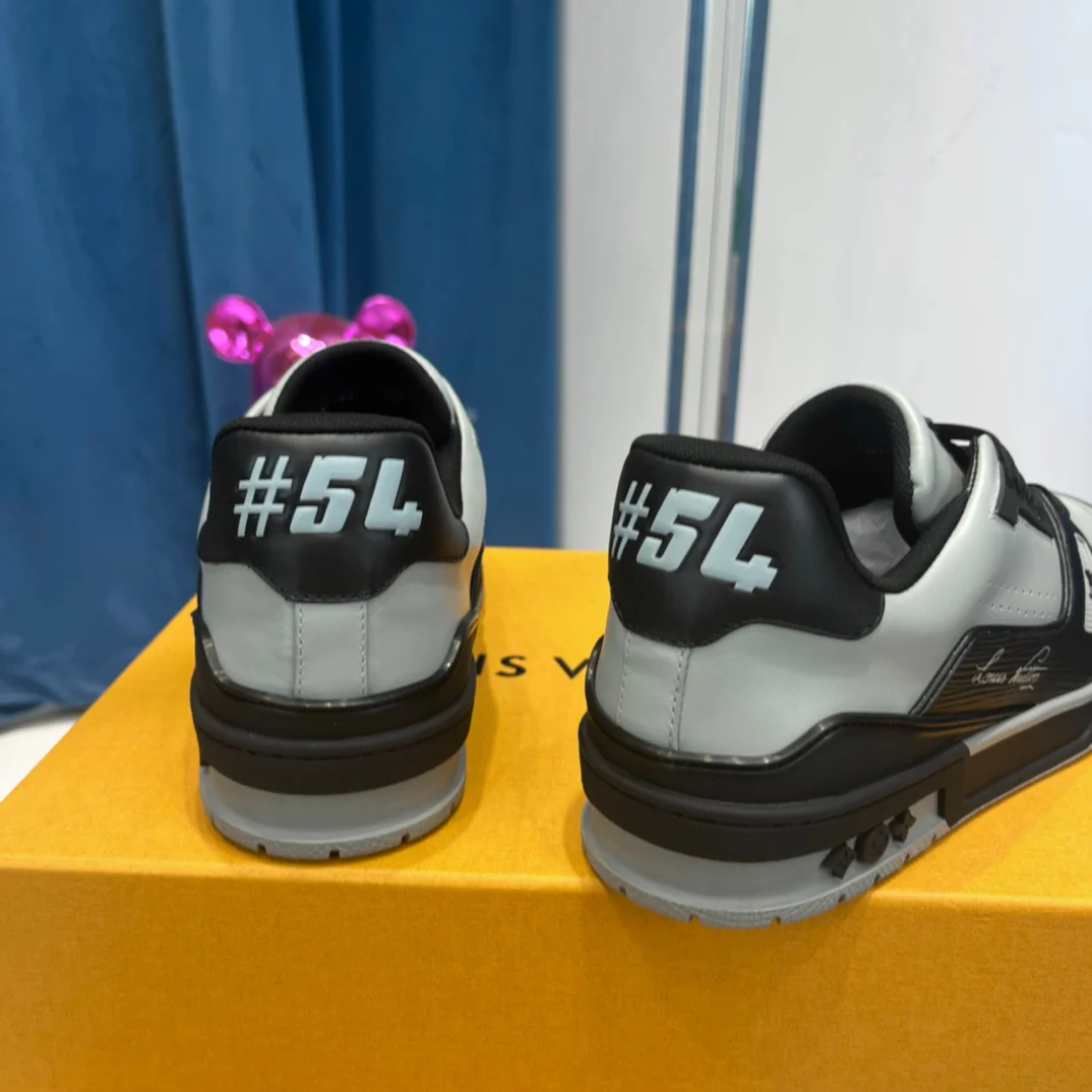 Green grey, Orange grey and Black grey Shoes