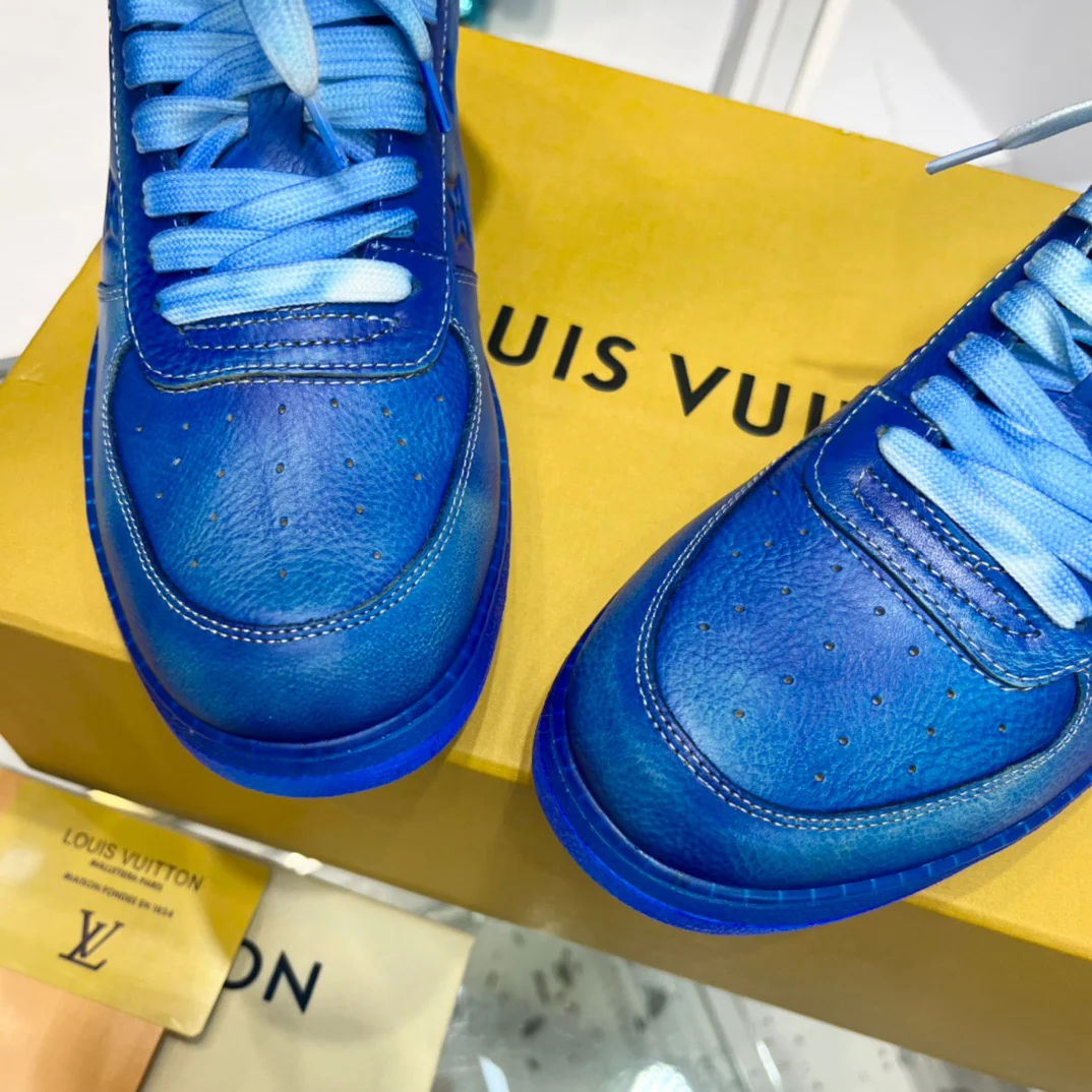 Green, Blue and Yellow Shoes