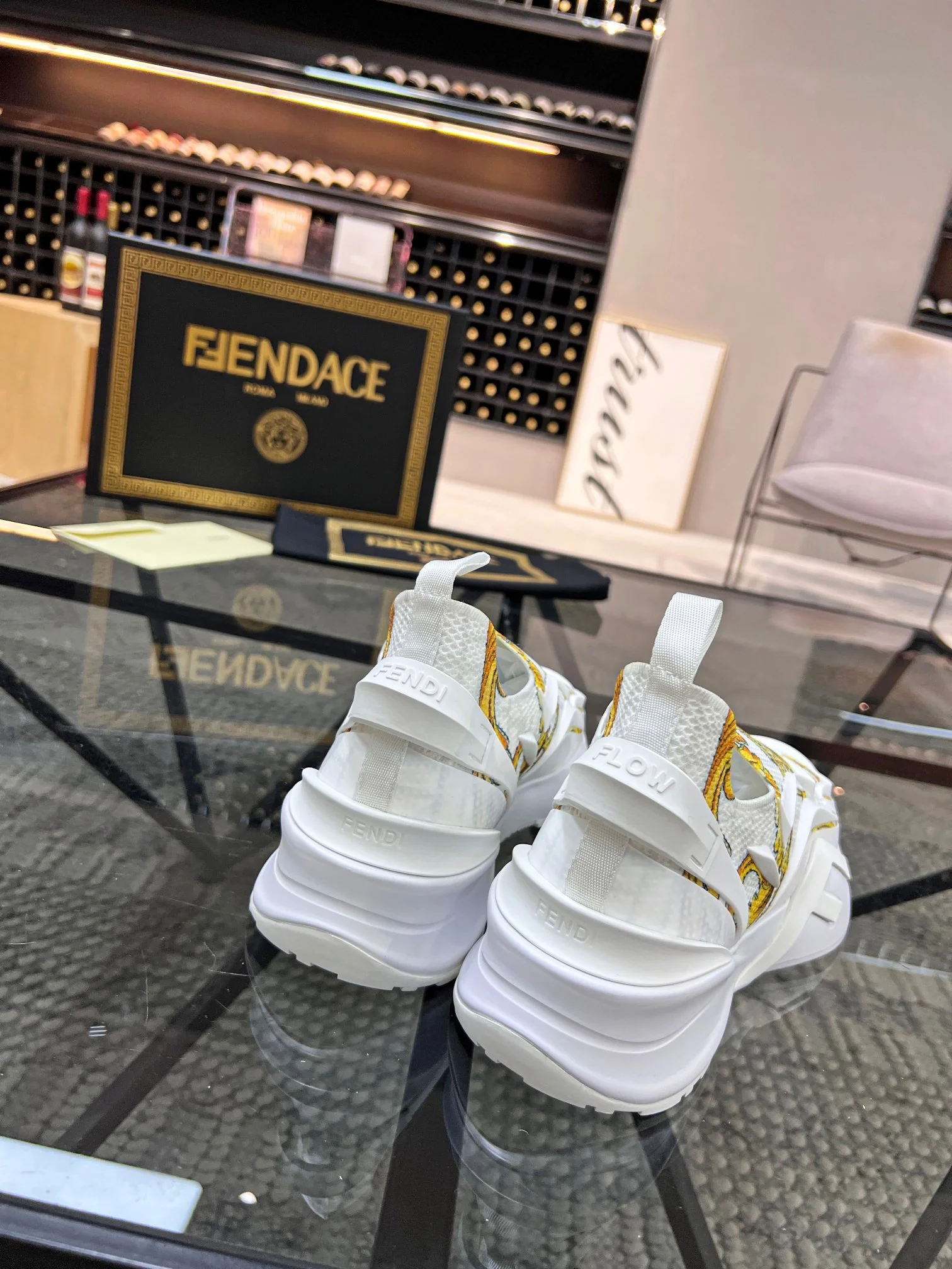 Black and White Shoes