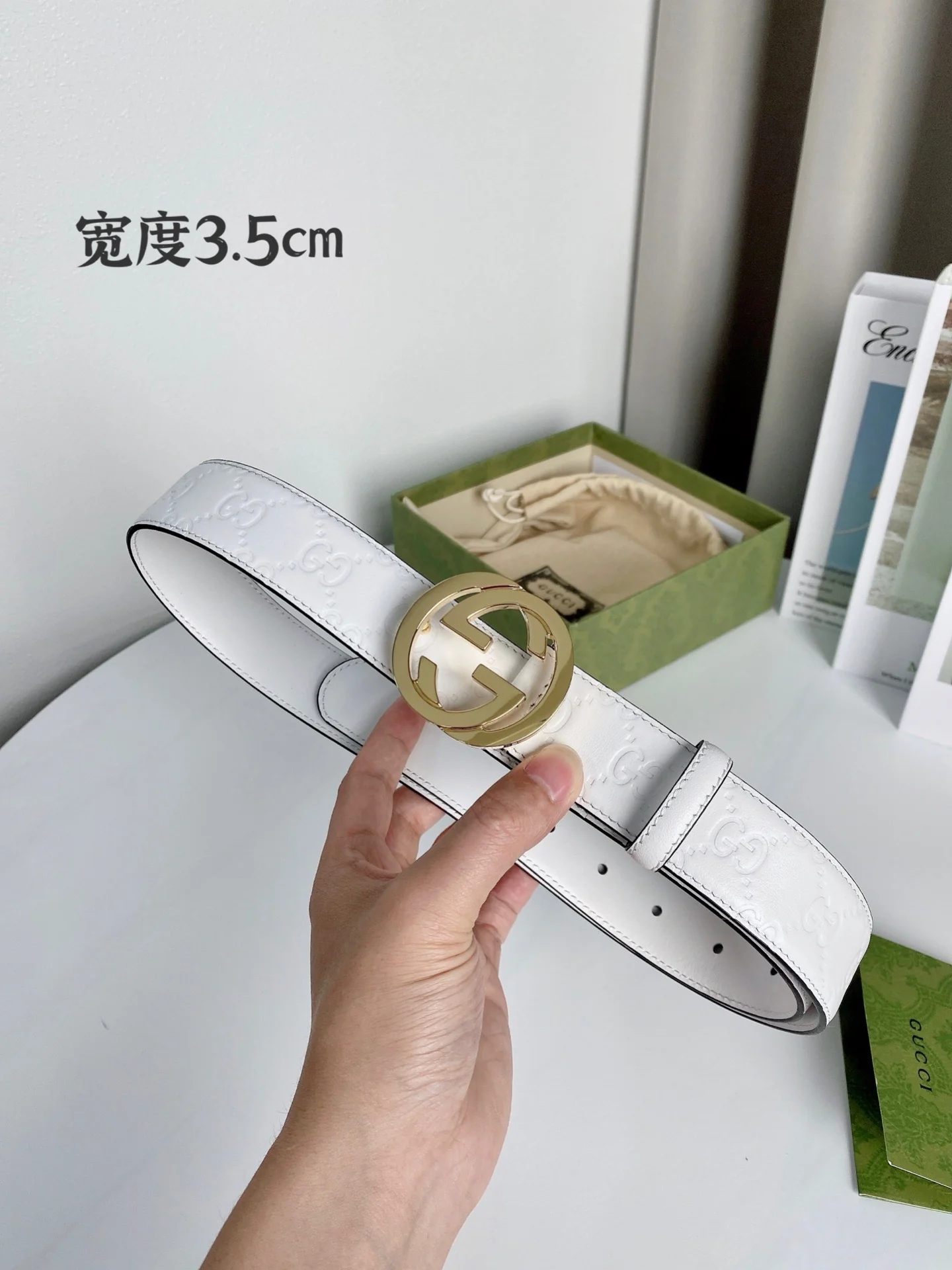 White and Golden Belts