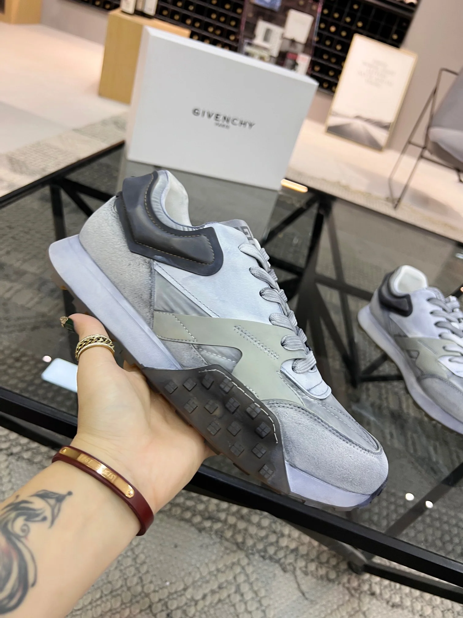 Orange, Light green, Yellow, White and Light Blue Shoes