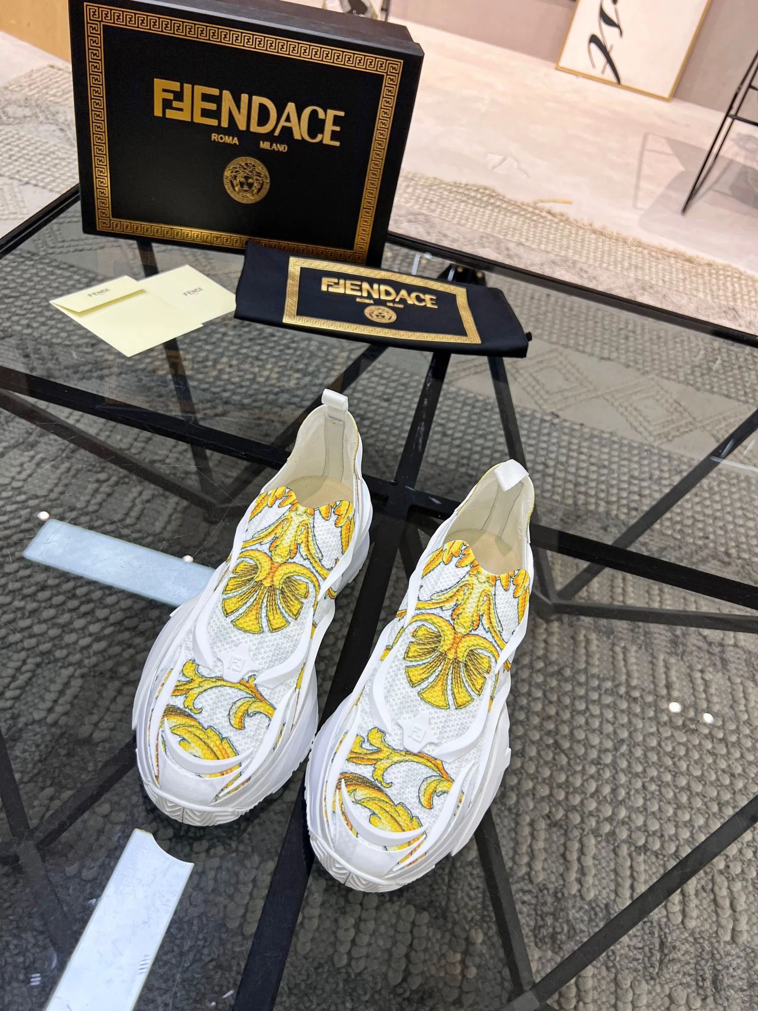 Black and White Shoes