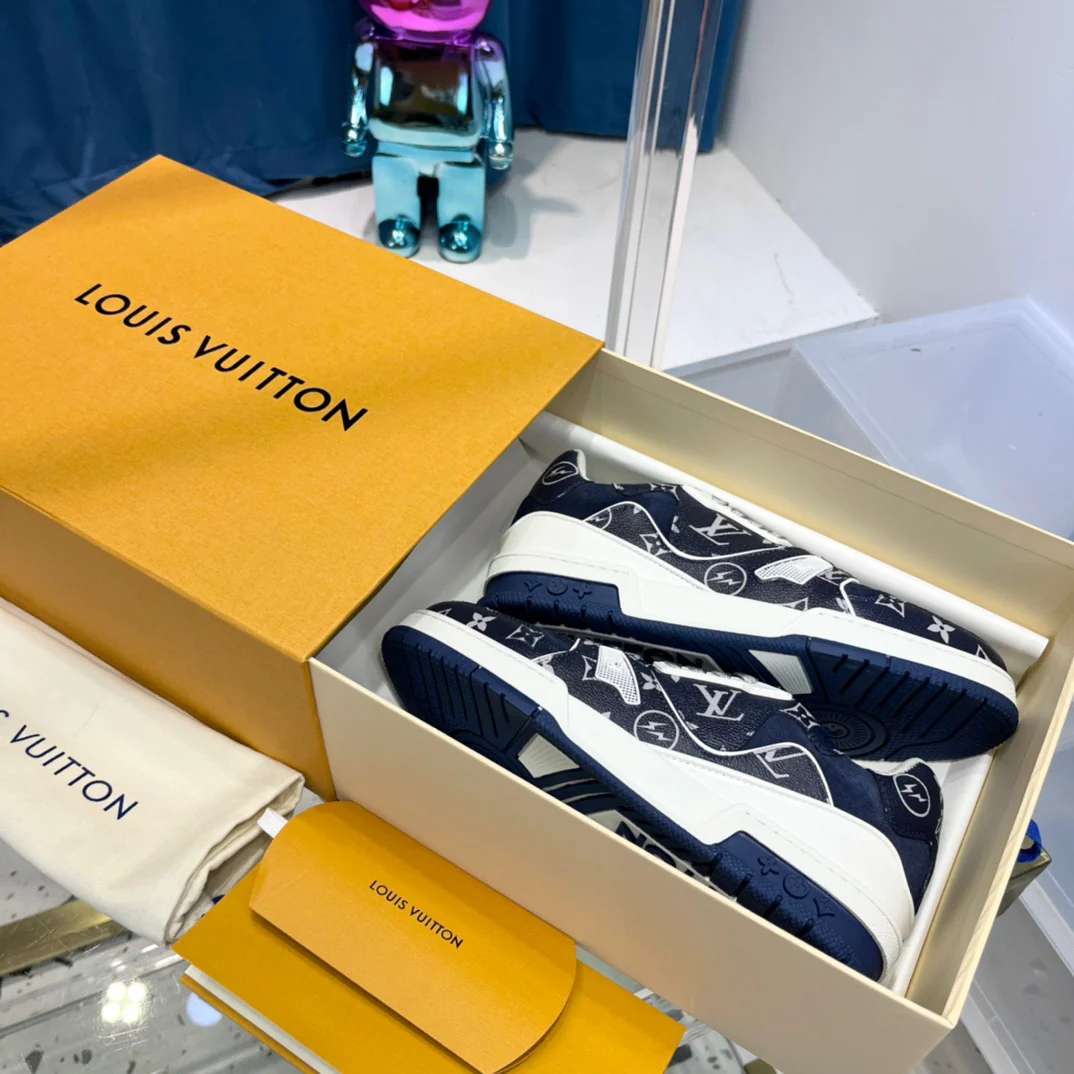 Blue green, Yellow white and Black white Shoes