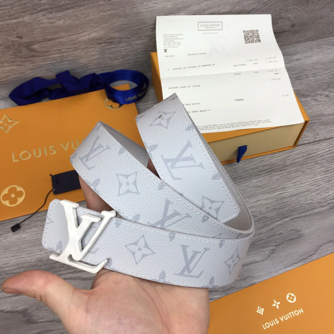 Black, Grey, Light Green And Blue Belts