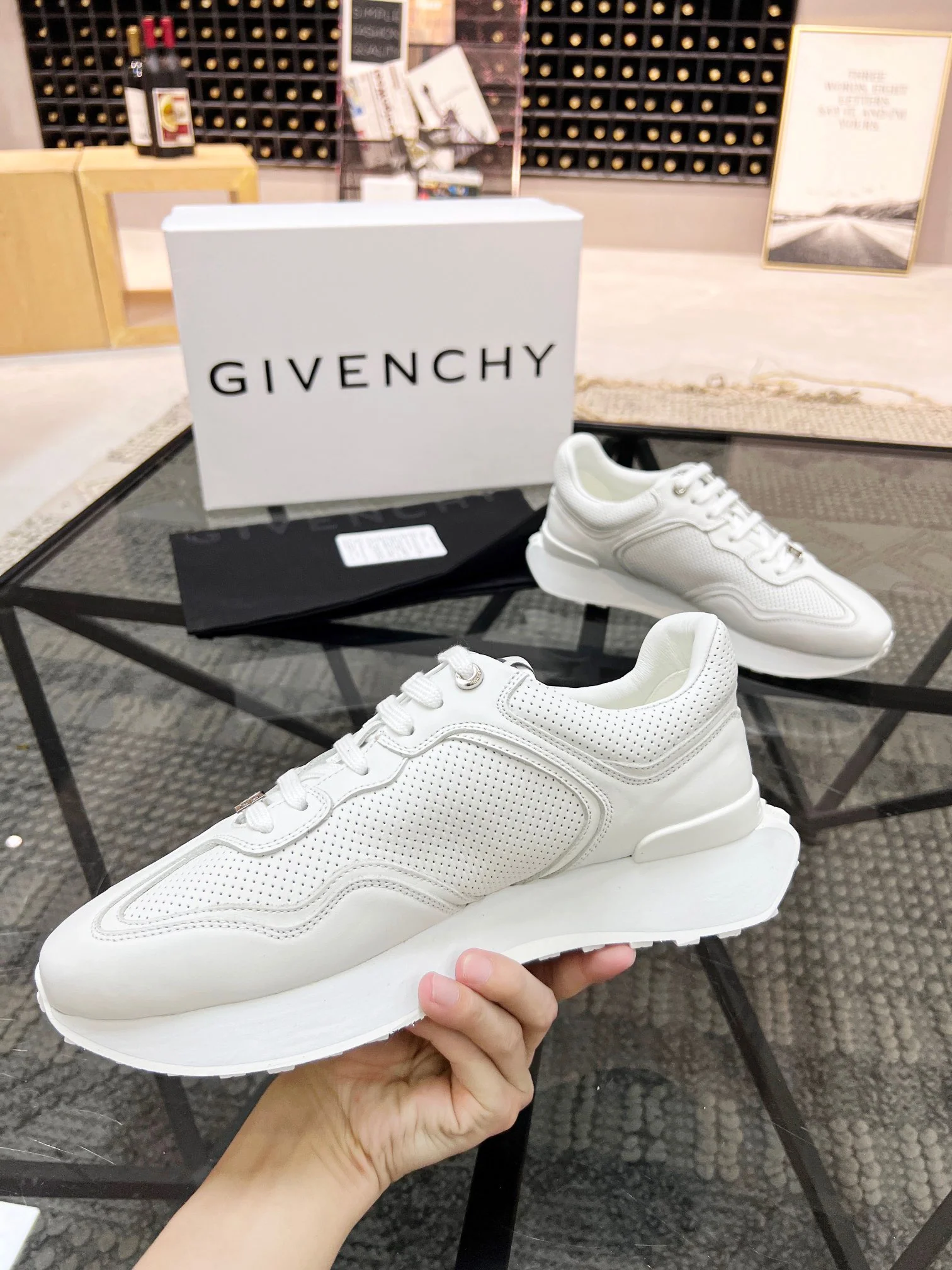 Black and white Shoes