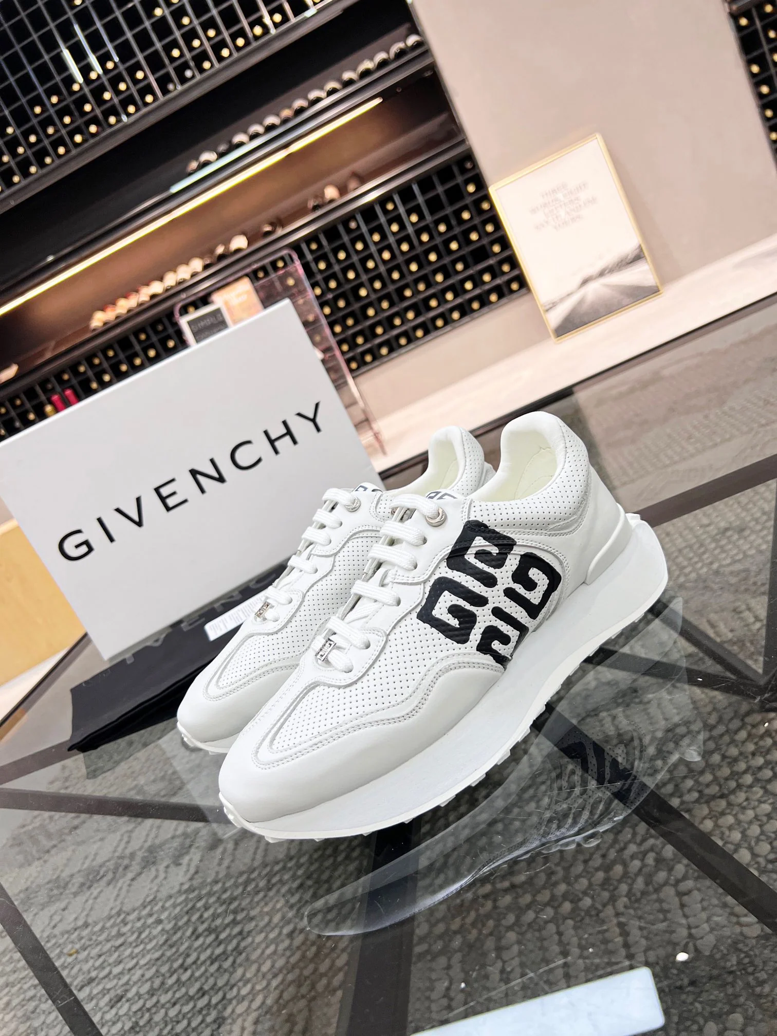 Black and white Shoes