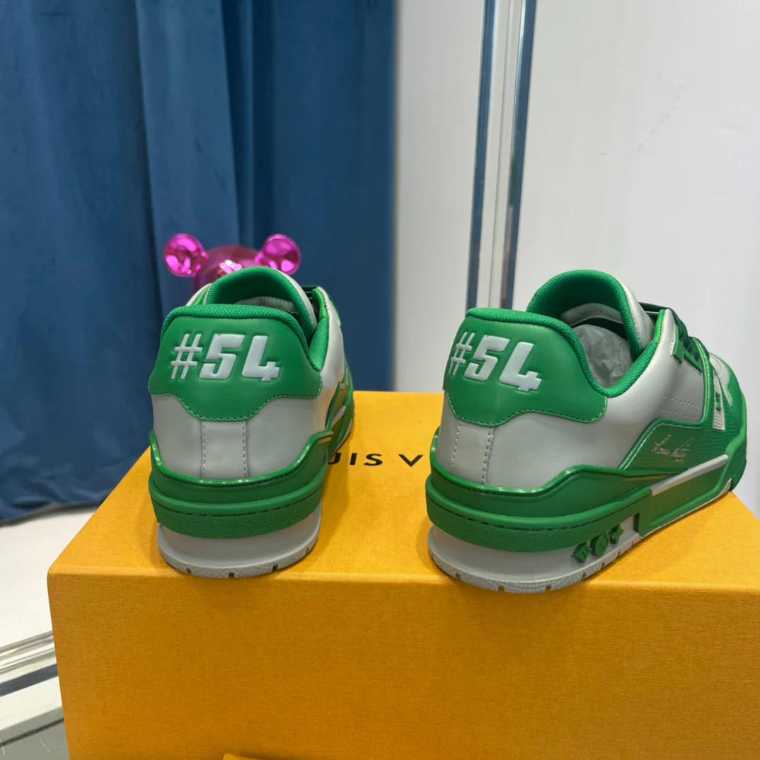 Green grey, Orange grey and Black grey Shoes