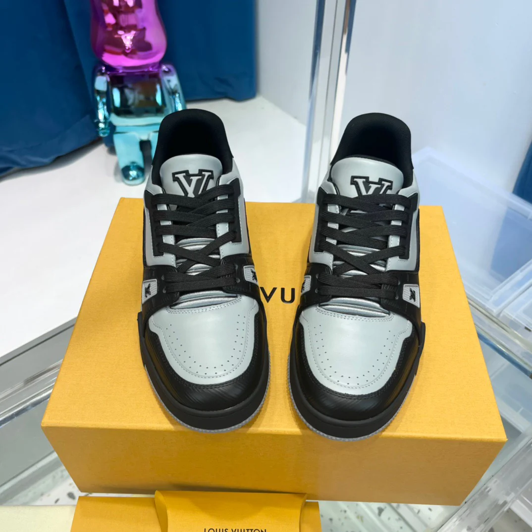 Green grey, Orange grey and Black grey Shoes