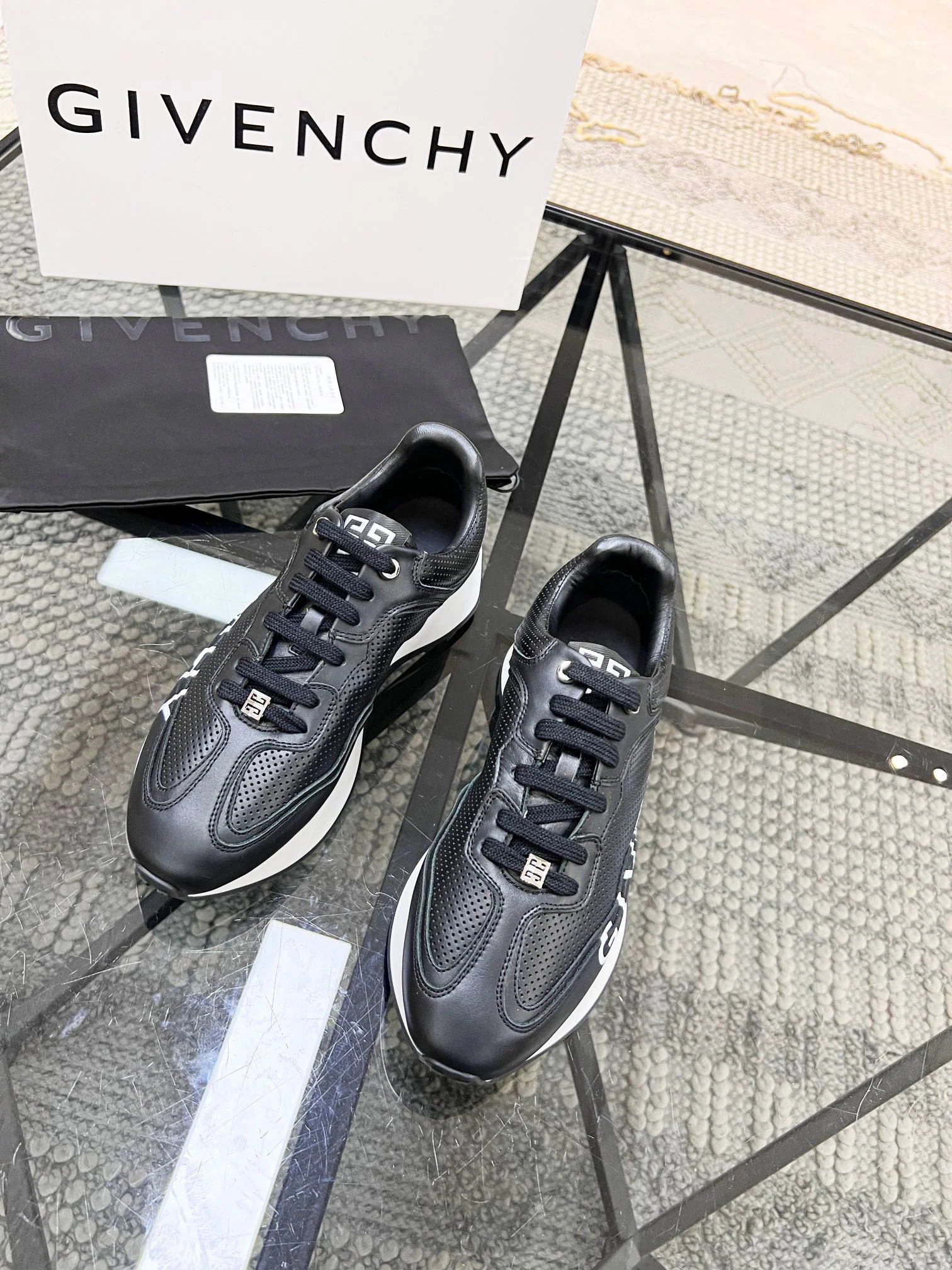 Black and white Shoes