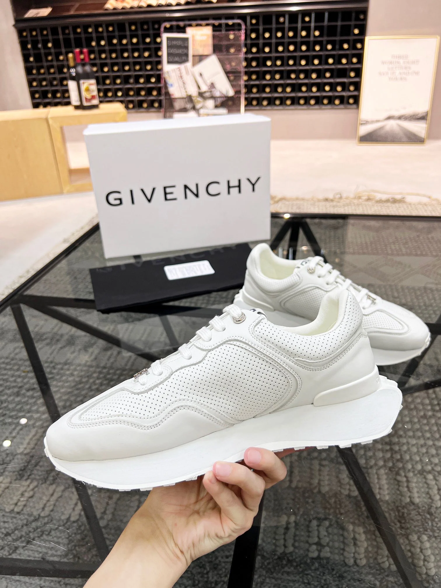 Black and white Shoes