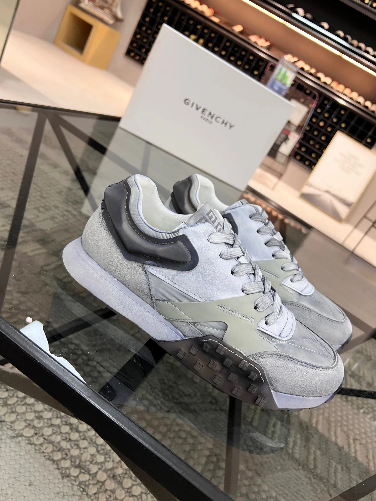 Orange, Light green, Yellow, White and Light Blue Shoes