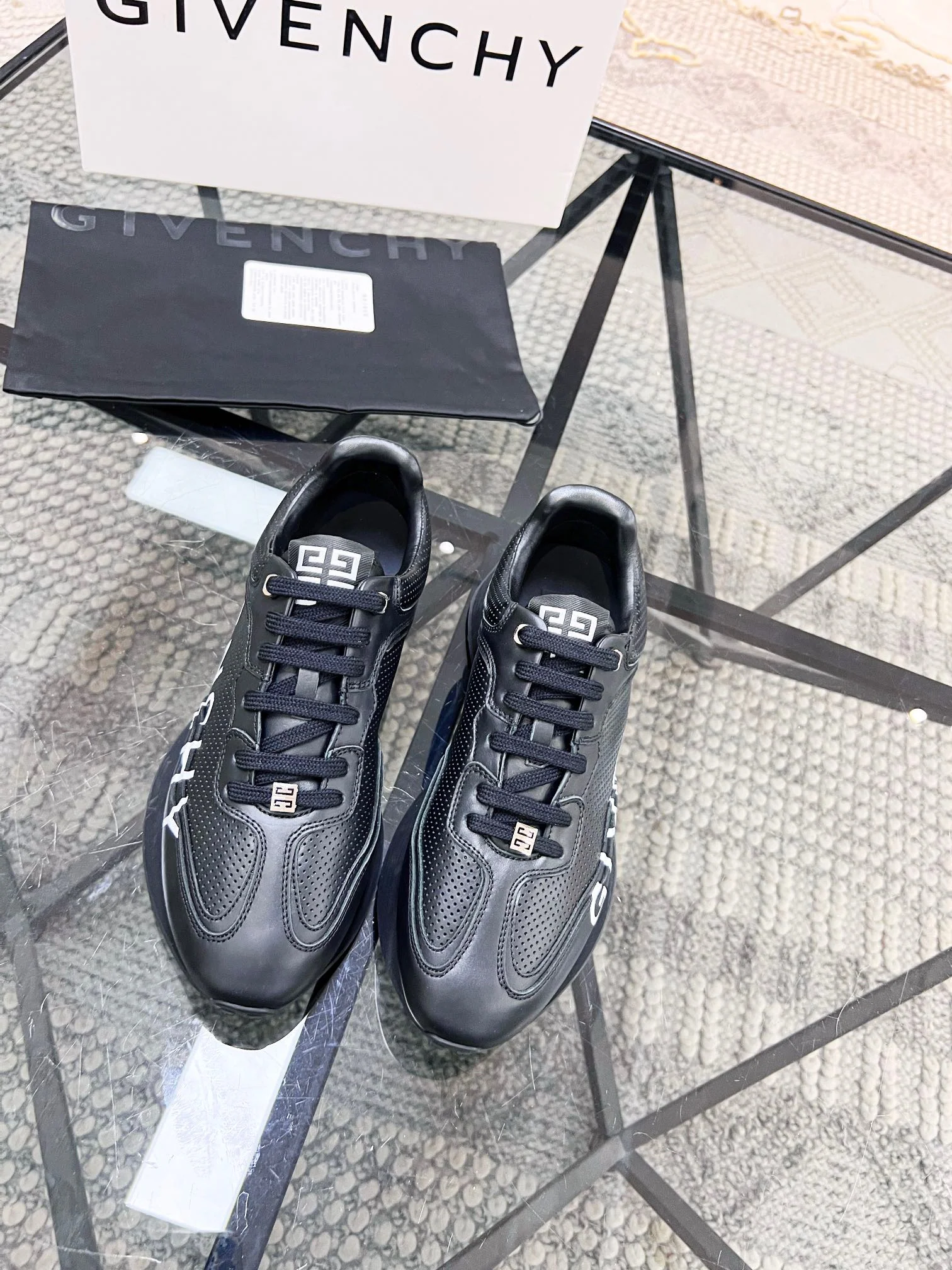 Black and white Shoes