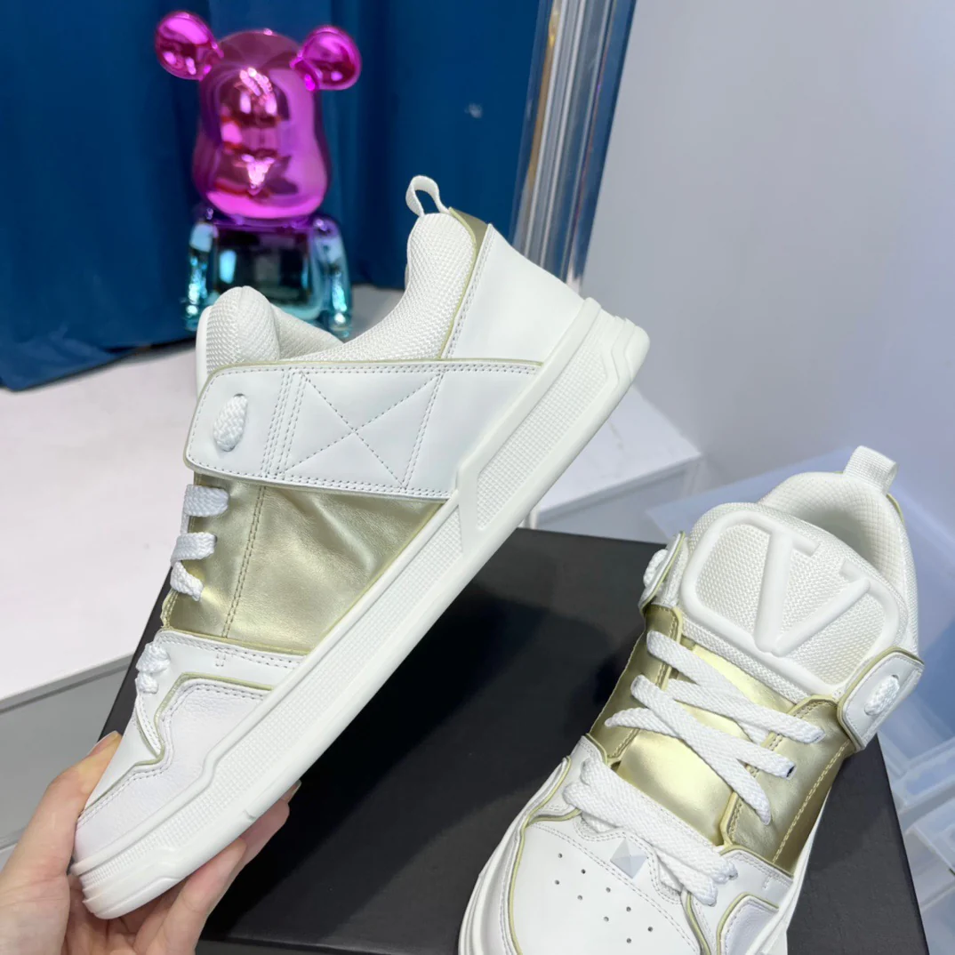 White black, Brown white, Green white, Blue white and Shiny White Shoes