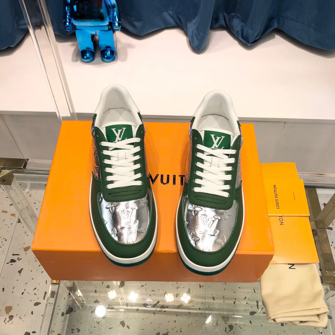 Green white Shoes